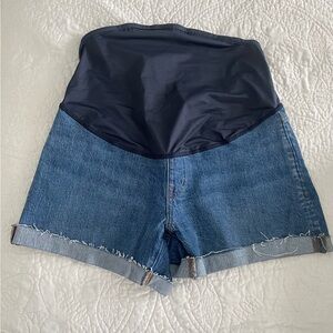 Madewell Maternity Jean Shorts NWT